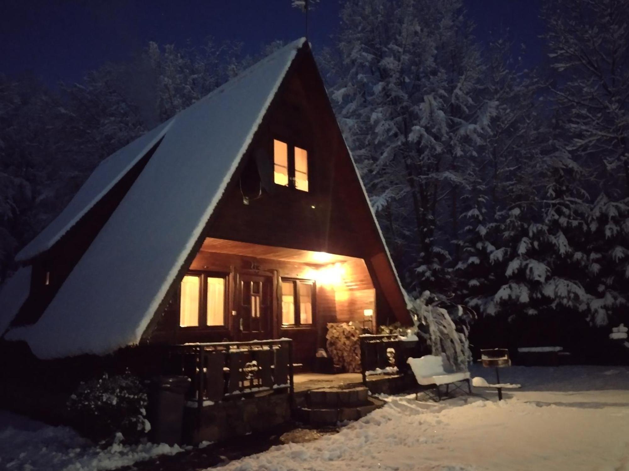 Domki Pod Skalka Baligród Esterno foto